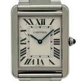 カルティエ Cartier タンク ソロ LM W5200014 シルバー ステンレススチール クオーツ メンズ 腕時計