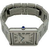 カルティエ Cartier タンク ソロ LM W5200014 シルバー ステンレススチール クオーツ メンズ 腕時計
