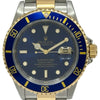 ロレックス ROLEX サブマリーナ 16613 ブルー ゴールド/ステンレススチール 自動巻き メンズ 腕時計