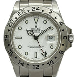 ロレックス ROLEX エクスプローラー２ 16570 ホワイト ステンレススチール 自動巻き メンズ 腕時計