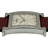 エルメス HERMES Hウォッチ HH1.810 シルバー ステンレススチール クオーツ メンズ 腕時計