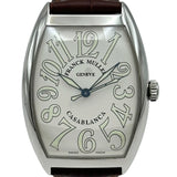 フランク・ミュラー FRANCK MULLER トノーカーベックス カサブランカ 6850BC ホワイト ステンレススチール 自動巻き メンズ 腕時計