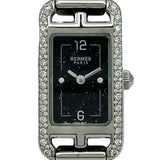 エルメス HERMES ナンタケット PM 29mm NA2.133 ブラック ステンレススチール クオーツ レディース 腕時計