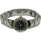 ブルガリ BVLGARI ブルガリブルガリ BB23SS(BB23BSS/12N) ブラック ステンレススチール クオーツ レディース 腕時計