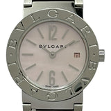 ブルガリ BVLGARI ブルガリブルガリ BB26SS ピンクシェル ステンレススチール クオーツ レディース 腕時計