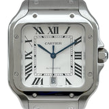 カルティエ Cartier サントス ドゥ カルティエ LM WSSA0018 シルバー ステンレススチール 自動巻き メンズ 腕時計