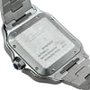 カルティエ Cartier サントス ドゥ カルティエ LM WSSA0018 シルバー ステンレススチール 自動巻き メンズ 腕時計