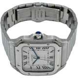 カルティエ Cartier サントス ドゥ カルティエ LM WSSA0018 シルバー ステンレススチール 自動巻き メンズ 腕時計