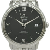 オメガ OMEGA デビル プレステージ コーアクシャル クロノメーター 424.10.37.20.01.001 ブラック ステンレススチール 自動巻き メンズ 腕時計