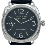 パネライ PANERAI ラジオミール ブラックシール PAM00183 ブラック ステンレススチール 手巻き メンズ 腕時計
