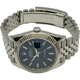 ロレックス ROLEX デイトジャスト41 126334 ブライトブルー ホワイトゴールド/ステンレススチール 自動巻き メンズ 腕時計