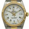 ロレックス ROLEX デイトジャスト 68273 ホワイト ゴールド/ステンレススチール 自動巻き メンズ 腕時計
