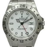 ロレックス ROLEX エクスプローラー2 16570 ホワイト ステンレススチール 自動巻き メンズ 腕時計