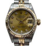 ロレックス ROLEX デイトジャスト 69173G シャンパン ゴールド/ステンレススチール レディース 腕時計