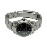 ロレックス ROLEX オイスターパーペチュアル31 177200 ブラック ステンレススチール 自動巻き レディース 腕時計