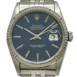 ロレックス ROLEX デイトジャスト 16234 ブルー ホワイトゴールド/ステンレススチール 自動巻き メンズ 腕時計