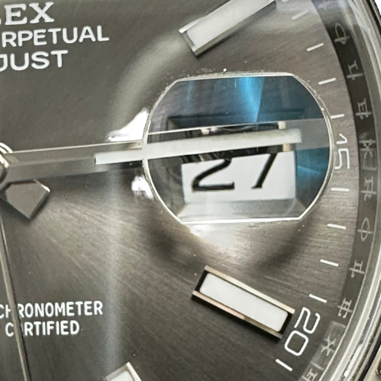 ロレックス ROLEX デイトジャスト 41 126300 スレート(ダークロジウム