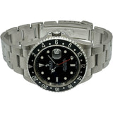 ロレックス ROLEX GMTマスター2 16710 ブラック ステンレススチール 自動巻き メンズ 腕時計