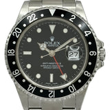 ロレックス ROLEX GMTマスター2 16710 ブラック ステンレススチール 自動巻き メンズ 腕時計