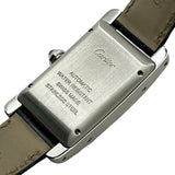カルティエ Cartier タンク アメリカン MM WSTA0017 シルバー ステンレススチール 自動巻き レディース 腕時計