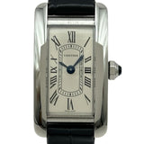 カルティエ Cartier タンク アメリカン ミニ WSTA0116 シルバー ステンレススチール クオーツ レディース 腕時計