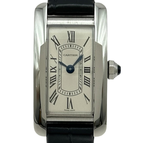 カルティエ Cartier タンク アメリカン ミニ WSTA0116 シルバー