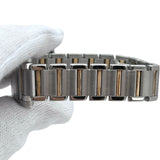 カルティエ Cartier タンクフランセーズ SM W51007Q4 ホワイト イエローゴールド/ステンレススチール クオーツ レディース 腕時計