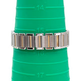カルティエ Cartier タンクフランセーズ SM W51007Q4 ホワイト イエローゴールド/ステンレススチール クオーツ レディース 腕時計