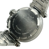 カルティエ Cartier パシャC 35mm ビッグデイト W31053M7 ブラック ステンレススチール 自動巻き レディース 腕時計
