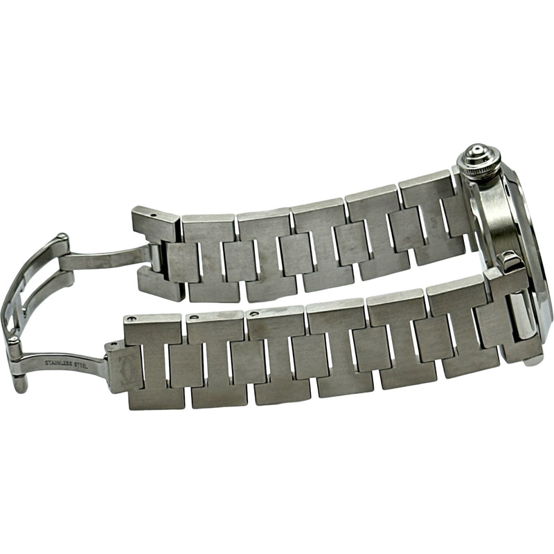 カルティエ Cartier パシャC 35mm ビッグデイト W31053M7 ブラック