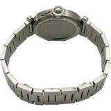 カルティエ Cartier パシャC ビッグデイト W31044M7 ホワイト ステンレススチール 自動巻き メンズ 腕時計