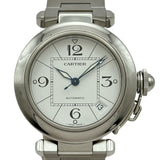 カルティエ Cartier パシャC 35mm W31074M7 ホワイト ステンレススチール 自動巻き ユニセックス 腕時計