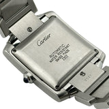 カルティエ Cartier タンクフランセーズ LM W51002Q3 シルバー ステンレススチール 自動巻き メンズ 腕時計