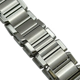 カルティエ Cartier タンクフランセーズ SM W51008Q3 ホワイト ステンレススチール クオーツ レディース 腕時計