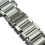 カルティエ Cartier タンクフランセーズ SM W51008Q3 ホワイト ステンレススチール クオーツ レディース 腕時計