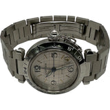 カルティエ Cartier パシャC メリディアン GMT W31029M7 シルバー ステンレススチール 自動巻き ユニセックス 腕時計