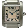 カルティエ Cartier タンクフランセーズSM ピンクシェル ステンレススチール クオーツ レディース 腕時計