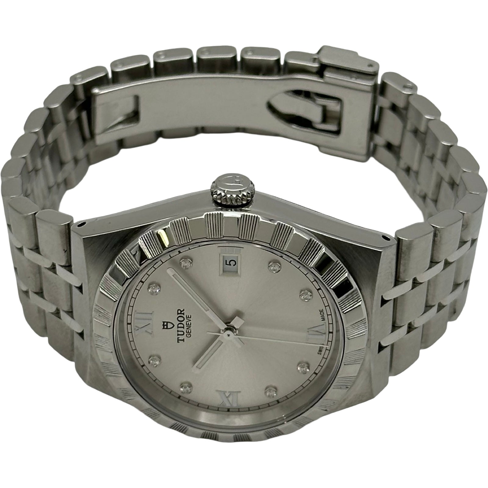 チューダー/チュードル TUDOR ロイヤル 28500 シルバー ステンレス