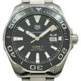 タグ・ホイヤー TAG HEUER アクアレーサー キャリバー5 WAY201.A.BA0927 ブラック ステンレススチール 自動巻き メンズ 腕時計