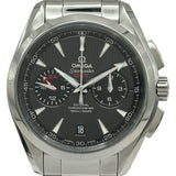オメガ OMEGA シーマスター アクアテラ 150M コーアクシャル クロノメーター GMT 231.10.43.52.06.001 グレー ステンレススチール 自動巻き メンズ 腕時計
