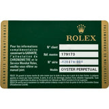 ロレックス ROLEX デイトジャスト26 179173 ホワイト ゴールド/ステンレススチール 自動巻き レディース 腕時計