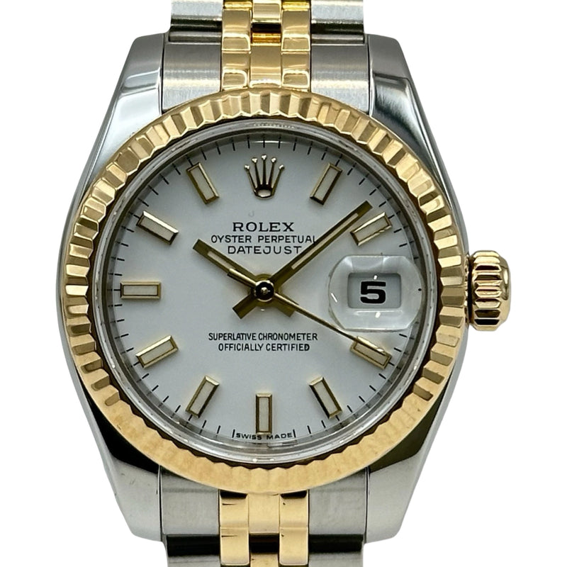 ロレックス ROLEX デイトジャスト26 179173 ホワイト ゴールド