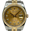 ロレックス ROLEX デイトジャスト36 ホリコン 116233G ゴールド(ホリコン) ゴールド/ステンレススチール 自動巻き メンズ 腕時計