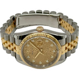 ロレックス ROLEX デイトジャスト36 ホリコン 116233G ゴールド(ホリコン) ゴールド/ステンレススチール 自動巻き メンズ 腕時計