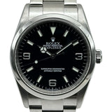 ロレックス ROLEX エクスプローラー1 114270 ブラック ステンレススチール 自動巻き メンズ 腕時計
