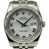 ロレックス ROLEX デイトジャスト 36 116234 ホワイト ホワイトゴールド/ステンレススチール 自動巻き メンズ 腕時計