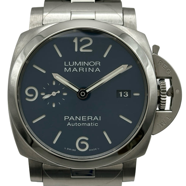 パネライ PANERAI ルミノールマリーナスペッキオブルー PAM01316 ブルー ステンレススチール 自動巻き メンズ 腕時計 パネライ PANERAI ルミノールマリーナスペッキオブルー PAM01316