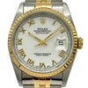 ロレックス ROLEX デイトジャスト 16233 ホワイト ゴールド/ステンレススチール 自動巻き メンズ 腕時計