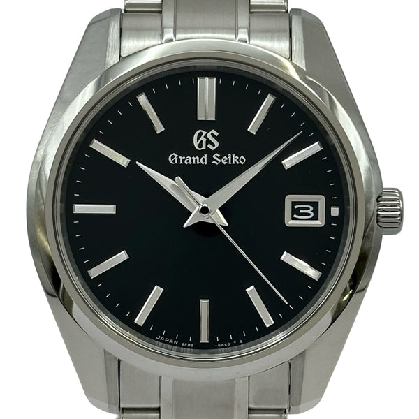 グランドセイコー Grand Seiko ヘリテージコレクション 9Fクォーツ SBGP003(9F85-0AD0) ブラック ステンレススチール クオーツ メンズ 腕時計 グランドセイコー Grand Seiko ヘリテージコレクション 9Fクォーツ