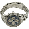 ブライトリング BREITLING ナビタイマー ツインシックスティ A39022 ブルー ステンレススチール 自動巻き メンズ 腕時計